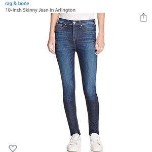 Rag & Bone 10 inch skinny jean